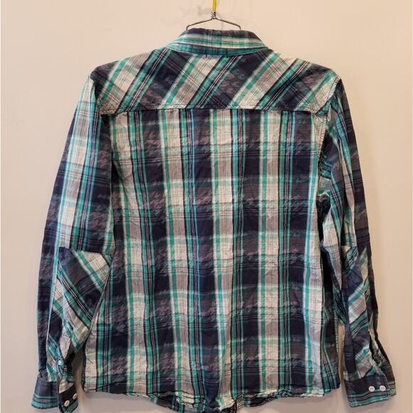 LNH Women's Collection Cotton Long Sleeve Button Shirt Size XL - Picture 5 of 10